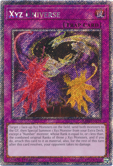Yugioh - Xyz Universe *Select Rarity* RA04-EN218 (NM)