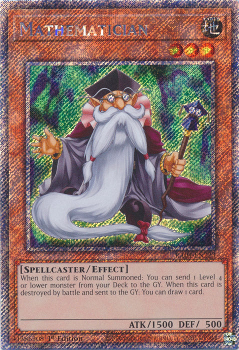 Yugioh - Mathematician *Select Rarity* RA04-EN223 (NM)