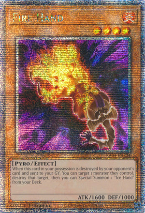 Yugioh - Fire Hand *Select Rarity* RA04-EN224 (NM)