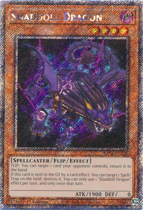 Yugioh - Shaddoll Dragon *Select Rarity* RA04-EN228 (NM)