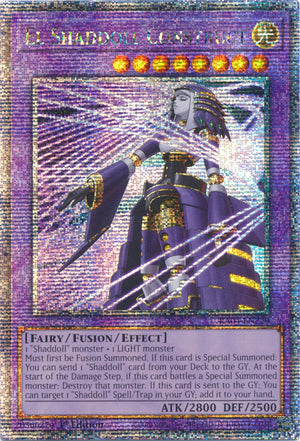 Yugioh - El Shaddoll Construct [Alt Art] *Select Rarity* RA04-EN229 (NM)