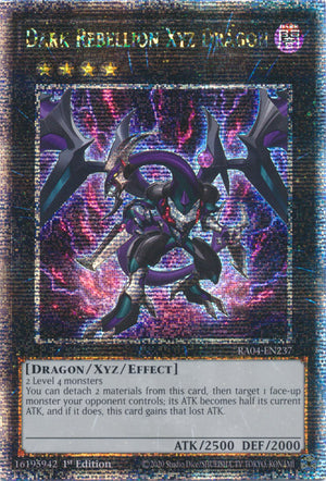 Yugioh - Dark Rebellion Xyz Dragon *Platinum Secret Rare* RA04-EN237 (NM)