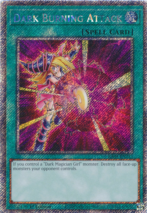 Yugioh - Dark Burning Attack *Select Rarity* RA04-EN245 (NM)