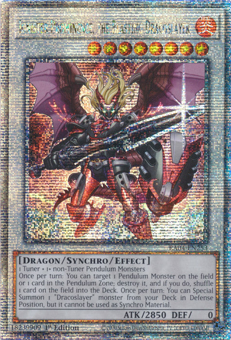 Yugioh - Ignister Prominence, the Blasting Dracoslayer *Select Rarity* RA04-EN253 (NM)
