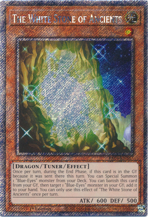 Yugioh - The White Stone of Ancients *Select Rarity* RA04-EN267 (NM)