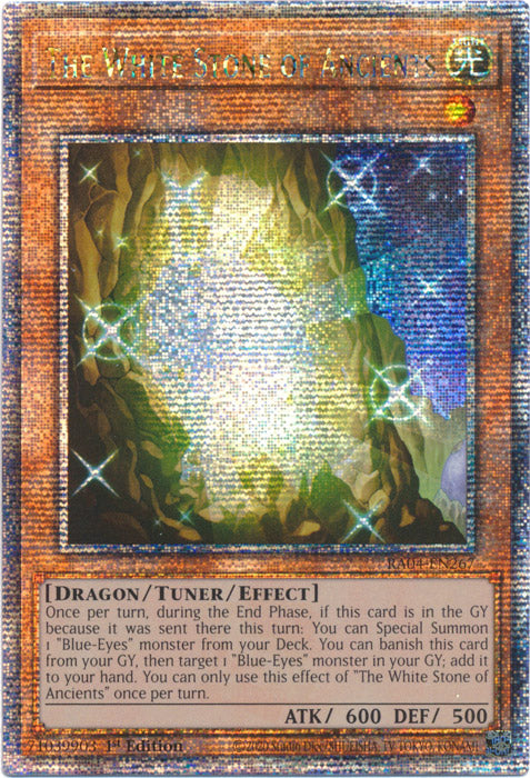 Yugioh - The White Stone of Ancients *Select Rarity* RA04-EN267 (NM)