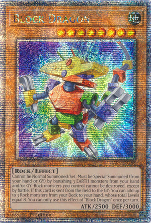 Yugioh - Block Dragon *Select Rarity* RA04-EN268 (NM)