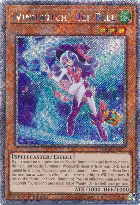 Yugioh - Windwitch – Ice Bell *Select Rarity* RA04-EN273 (NM)