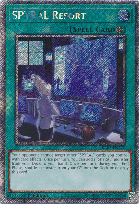 Yugioh - SPYRAL Resort *Select Rarity* RA04-EN277 (NM)