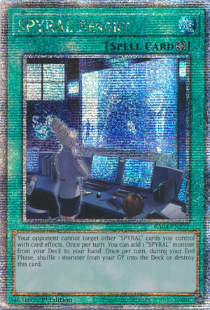 Yugioh - SPYRAL Resort *Select Rarity* RA04-EN277 (NM)
