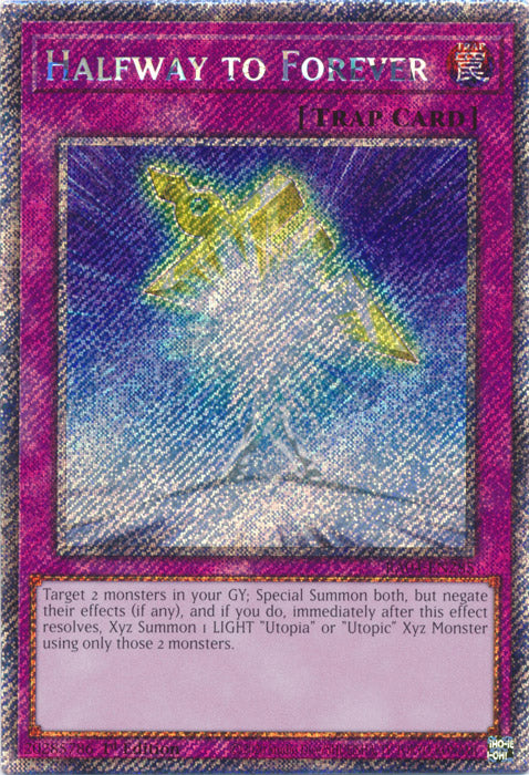 Yugioh - Halfway to Forever *Select Rarity* RA04-EN285 (NM)