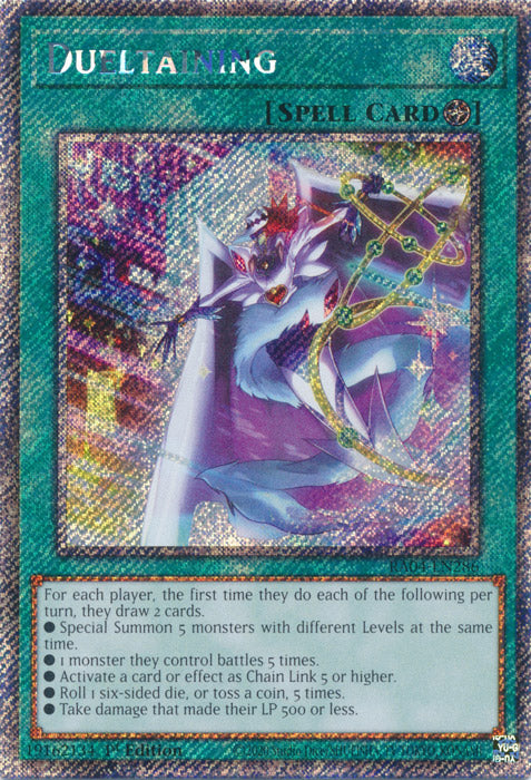 Yugioh - Dueltaining *Select Rarity* RA04-EN286 (NM)