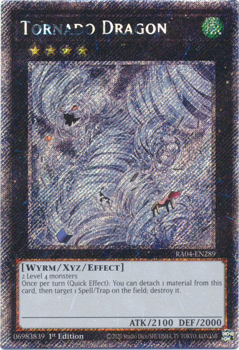 Yugioh - Tornado Dragon *Select Rarity* RA04-EN289 (NM)