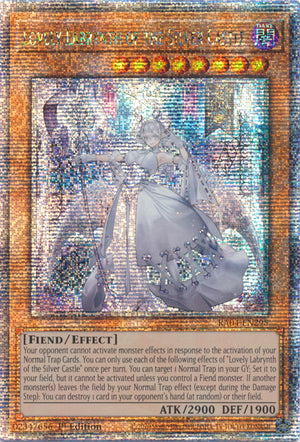 Yugioh - Lovely Labrynth of the Silver Castle *Select Rarity* RA04-EN295 (NM)
