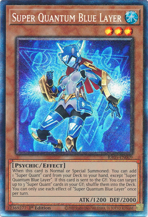 Yugioh - Super Quantum Blue Layer *Select Rarity* RA05-EN009 (NM)