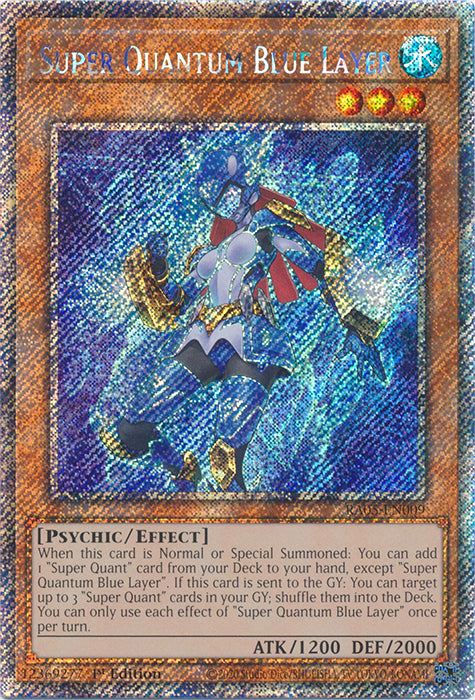 Yugioh - Super Quantum Blue Layer *Select Rarity* RA05-EN009 (NM)