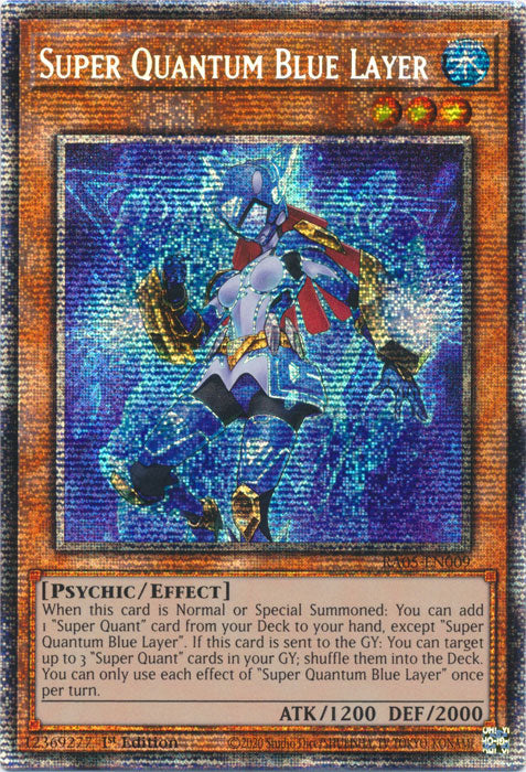 Yugioh - Super Quantum Blue Layer *Select Rarity* RA05-EN009 (NM)