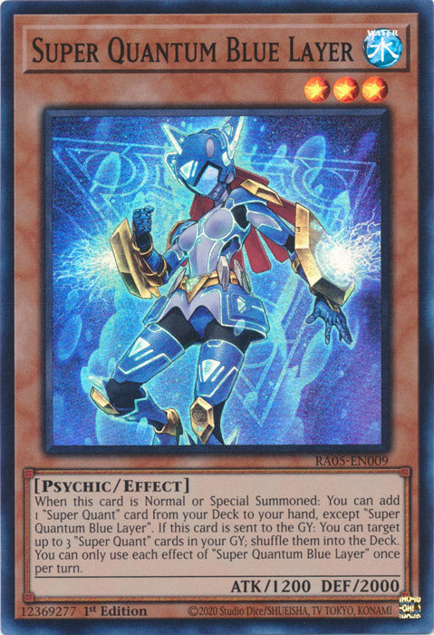 Yugioh - Super Quantum Blue Layer *Select Rarity* RA05-EN009 (NM)