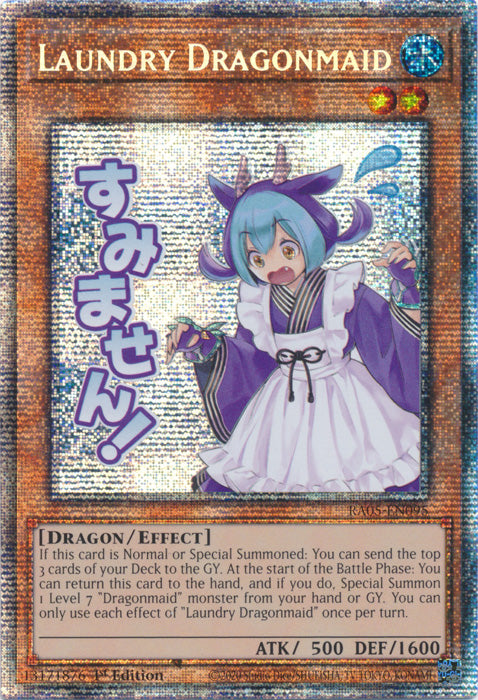 Yugioh - Laundry Dragonmaid *Select Rarity* RA05-EN095 (NM)