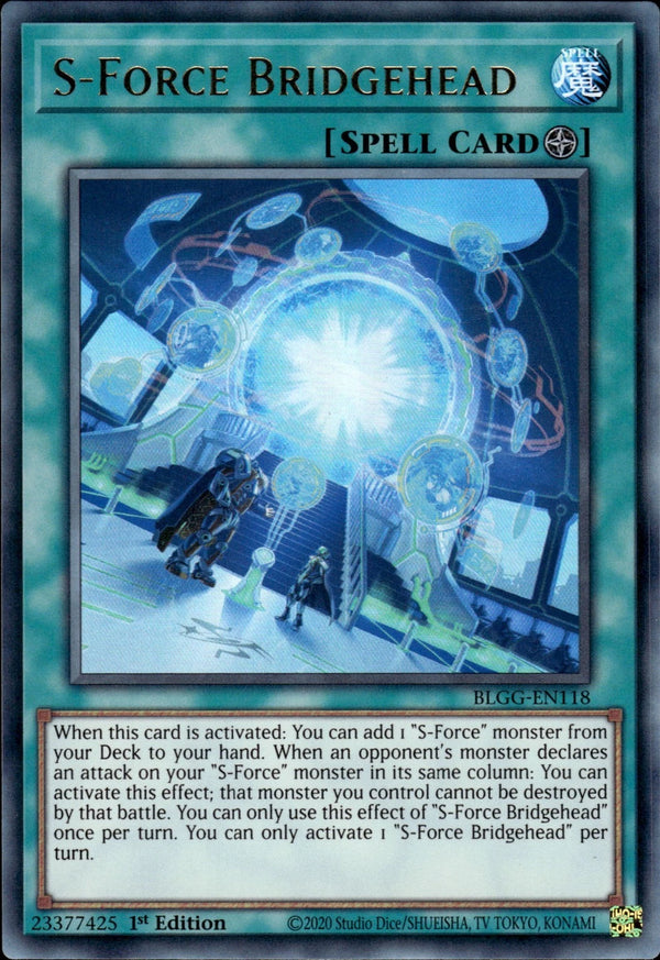 Yugioh - S-Force Bridgehead *Ultra Rare* BLGG-EN118 (NM)