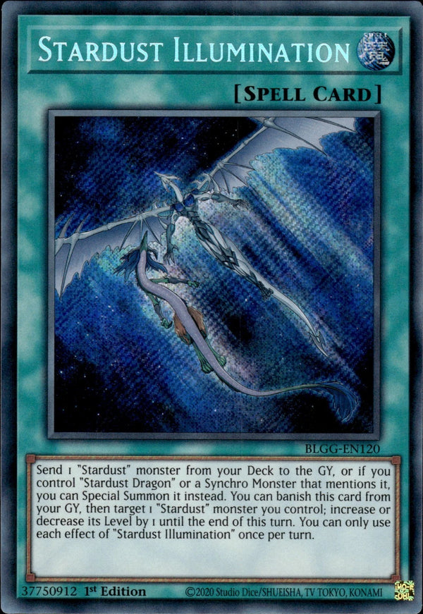 Yugioh - Stardust Illumination *Secret Rare* BLGG-EN120 (NM)