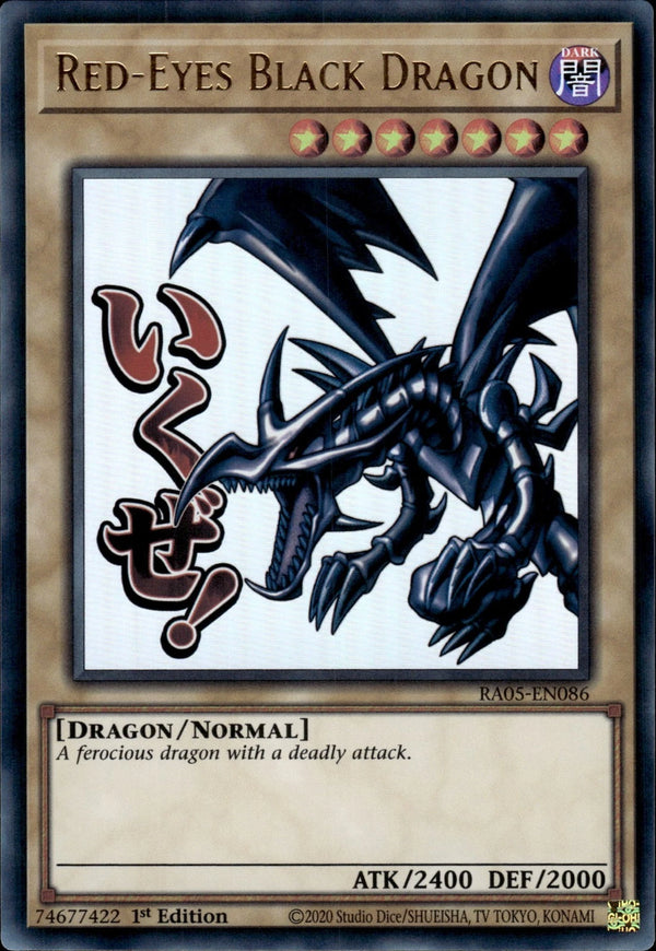 Yugioh - Red-Eyes Black Dragon *Select Rarity* RA05-EN086 (NM)