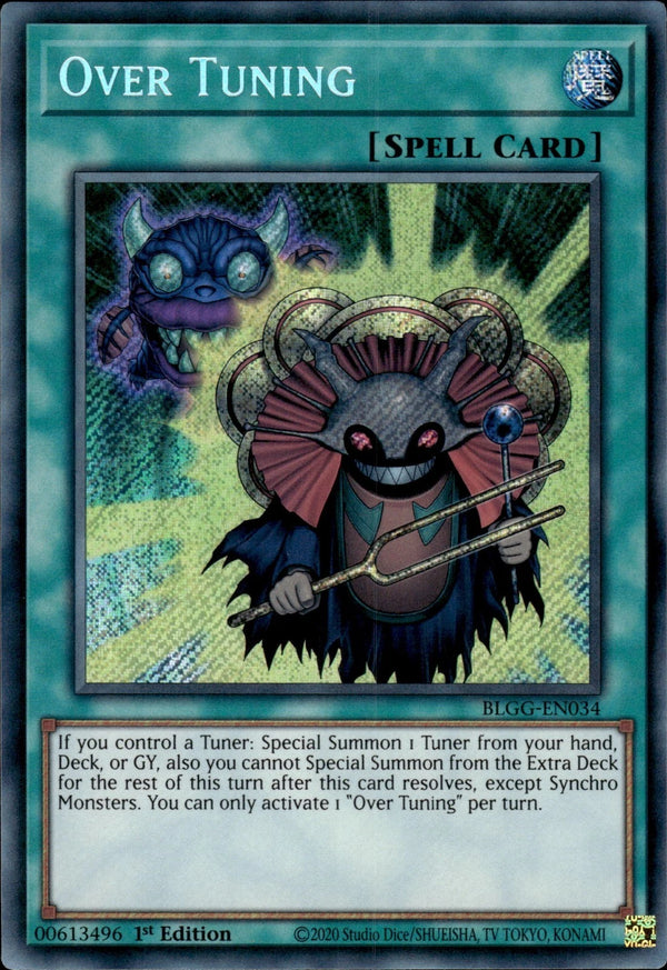Yugioh - Over Tuning *Secret Rare* BLGG-EN034 (NM)
