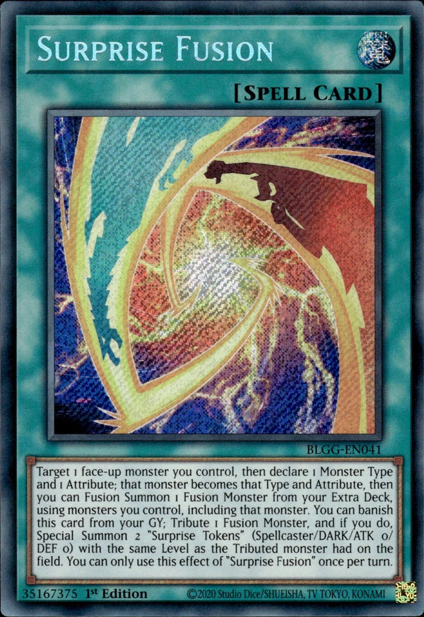 Yugioh - Surprise Fusion *Secret Rare* BLGG-EN041 (NM)