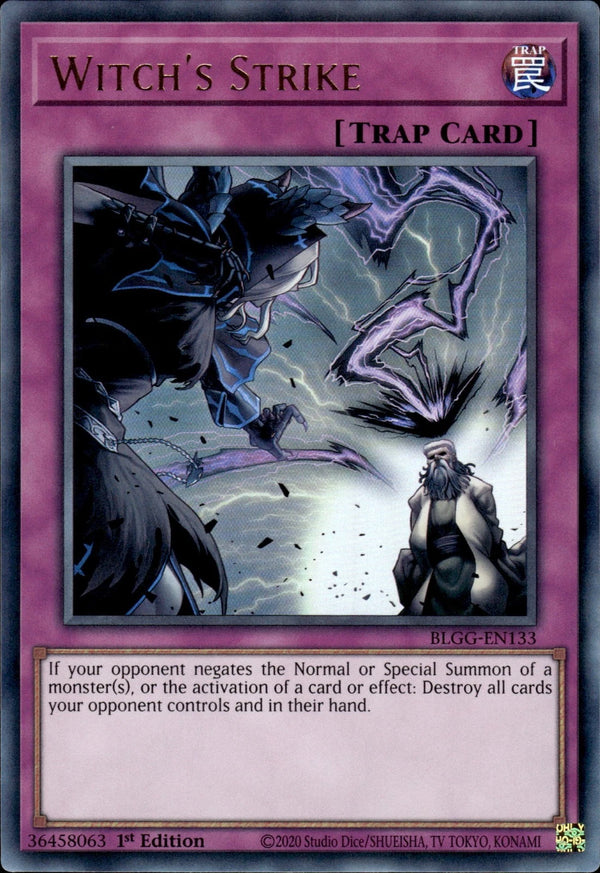 Yugioh - Witch's Strike *Ultra Rare* BLGG-EN133 (NM)
