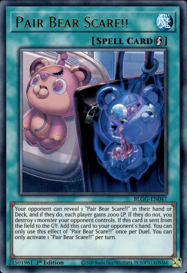 Yugioh - Pair Bear Scare!! *Ultra Rare* BLGG-EN047 (NM)