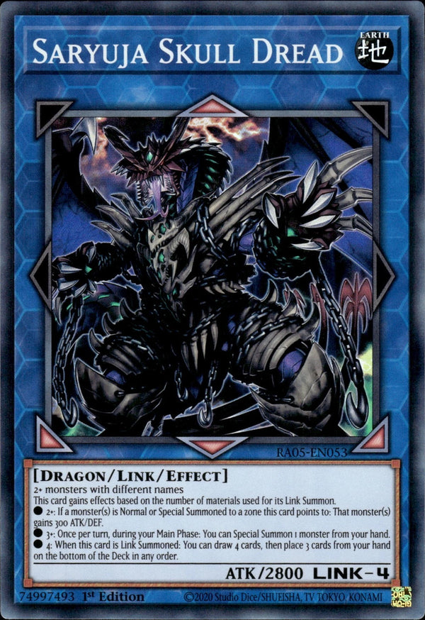 Yugioh - Saryuja Skull Dread *Select Rarity* RA05-EN053 (NM)