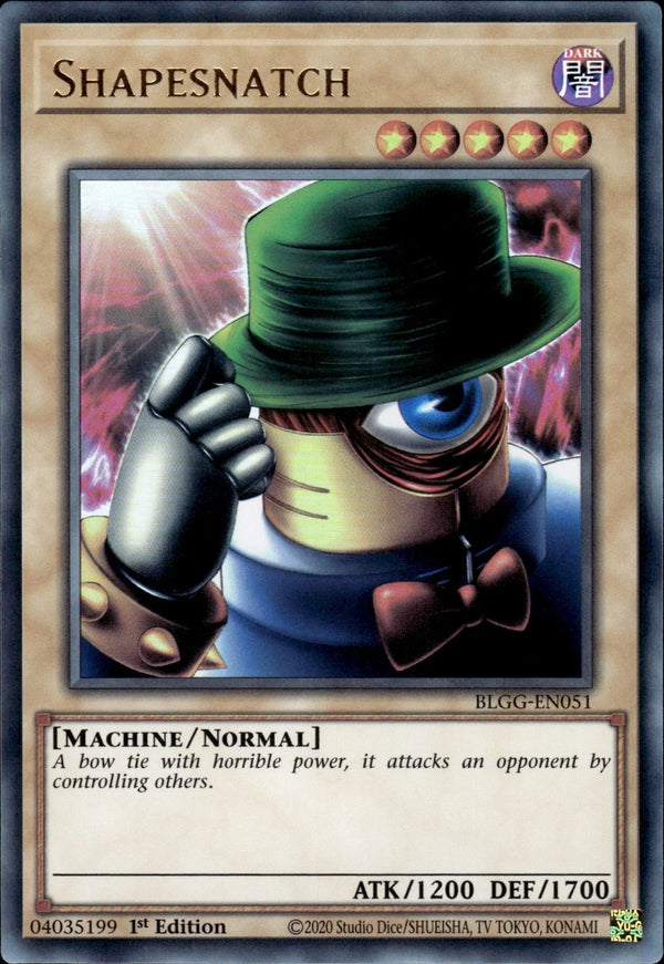 Yugioh - Shapesnatch *Ultra Rare* BLGG-EN051 (NM)