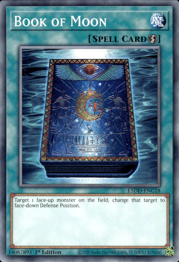 Yugioh - Book Of Moon *Common* L5DD-ENC18 (NM)