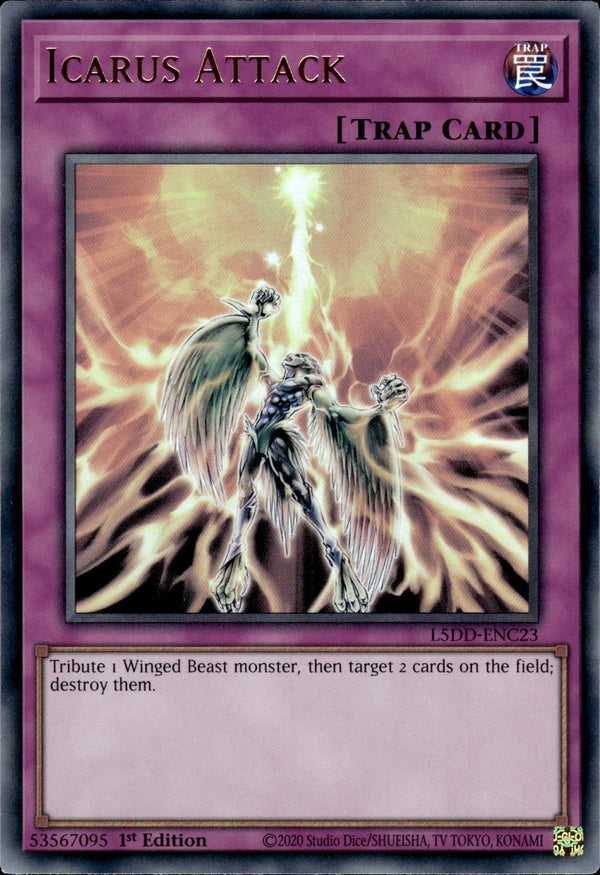 Yugioh - Icarus Attack *Ultra Rare* L5DD-ENC23 (NM)