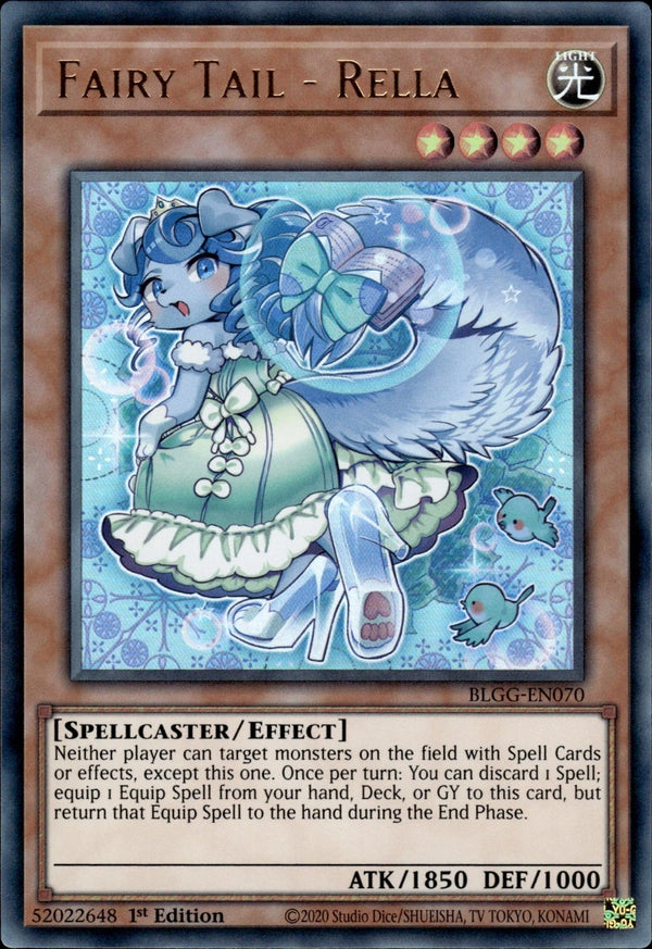 Yugioh - Fairy Tail - Rella *Ultra Rare* BLGG-EN070 (NM)