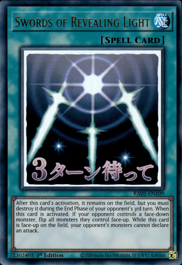 Yugioh - Swords of Revealing Light *Select Rarity* RA05-EN109 (NM)