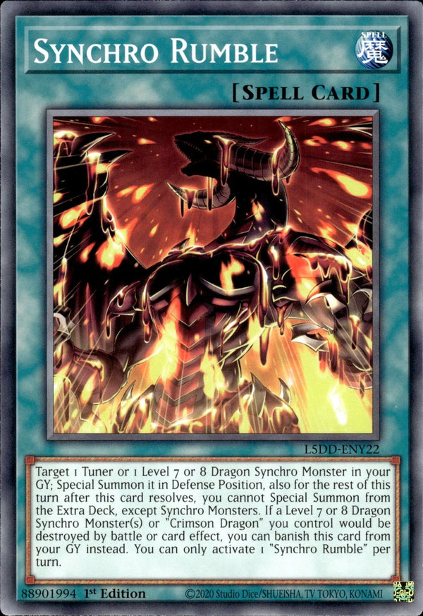 Yugioh - Synchro Rumble *Common* L5DD-ENY22 (NM)