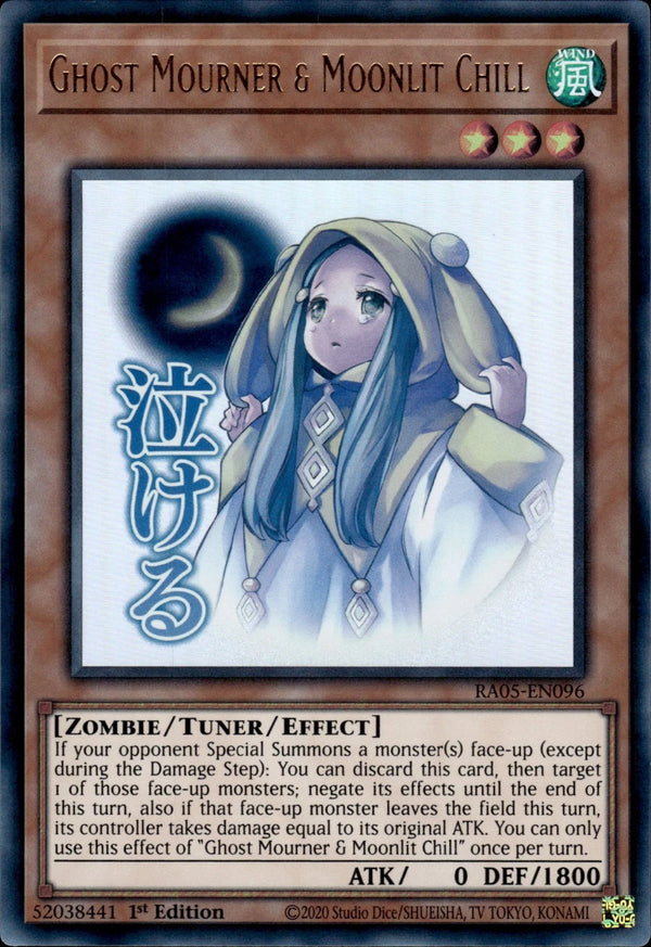Yugioh - Ghost Mourner & Moonlit Chill *Select Rarity* RA05-EN096 (NM)