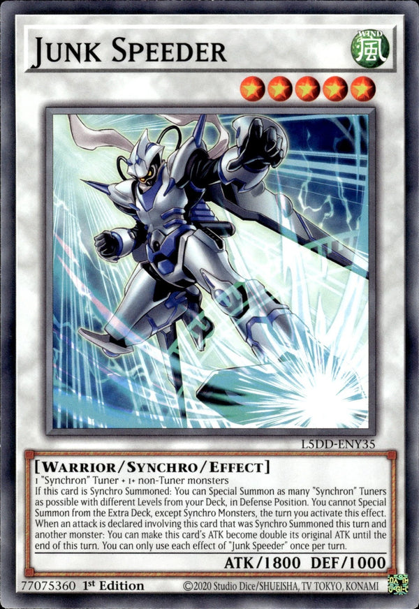 Yugioh - Junk Speeder *Common* L5DD-ENY35 (NM)