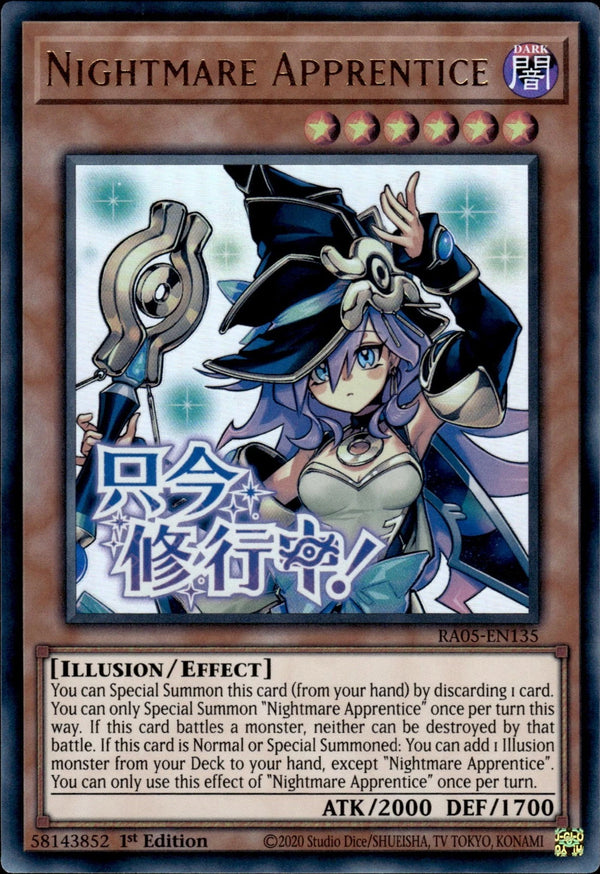 Yugioh - Nightmare Apprentice *Select Rarity* RA05-EN135 (NM)
