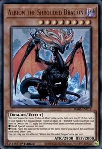Yugioh - Albion the Shrouded Dragon *Select Rarity* RA05-EN019 (NM)