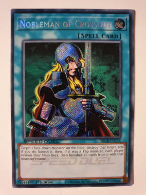 Yugioh - Nobleman of Crossout *Secret Rare* SBCB-EN138 (NM)