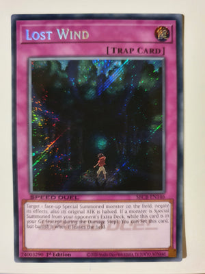 Yugioh - Lost Wind *Secret Rare* SBCB-EN146 (NM/M)