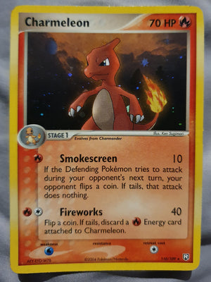 Pokemon - Charmeleon *Secret Rare* Ex Team Rocket Returns 110/109 (NM)