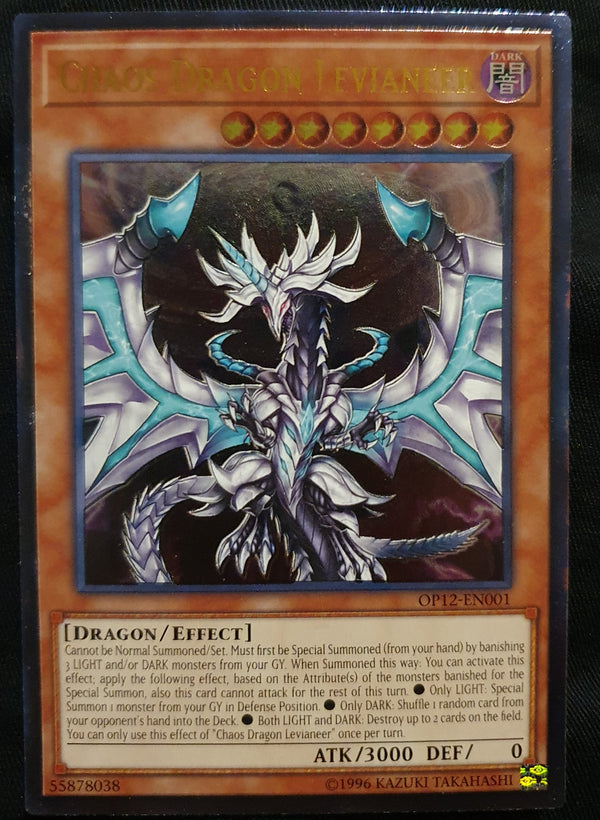 Yugioh - Chaos Dragon Levianeer *Ultimate Rare* OP12-EN001 (NM)