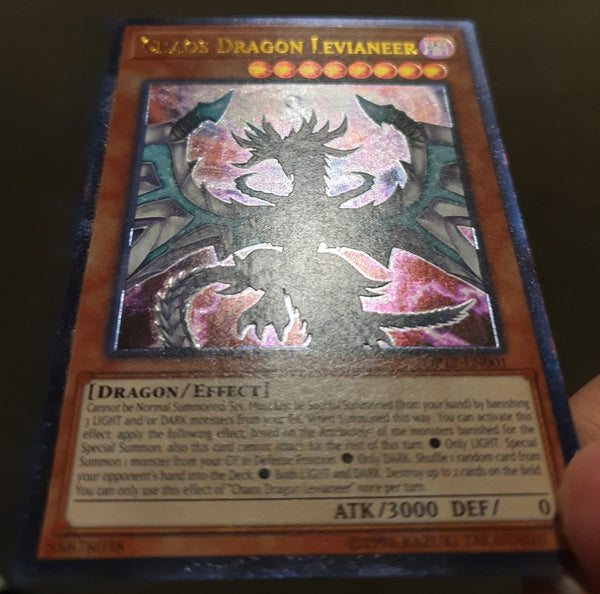 Yugioh - Chaos Dragon Levianeer *Ultimate Rare* OP12-EN001 (NM)