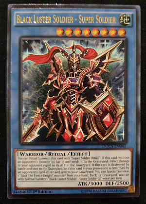 Yugioh - Black Luster Soldier - Super Soldier *Ultimate Rare* DOCS-EN042 (NM)