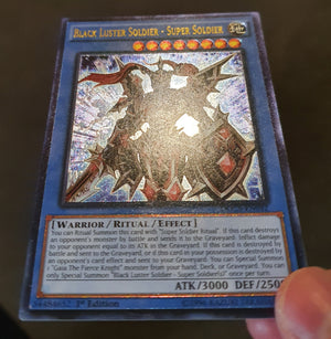 Yugioh - Black Luster Soldier - Super Soldier *Ultimate Rare* DOCS-EN042 (NM)