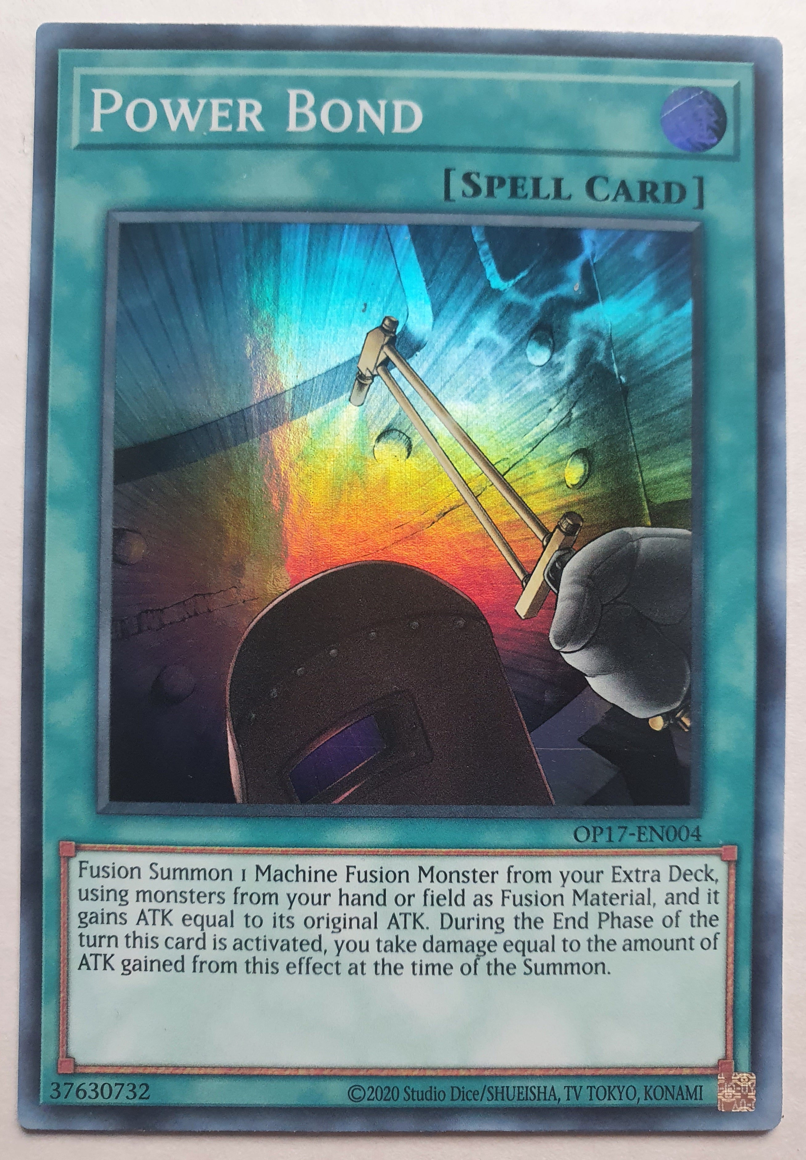 Yugioh - Power Bond *Super Rare* OP17-EN004 (NM) Yugioh - Power Bond *Super Rare* OP17-EN004 (NM)
