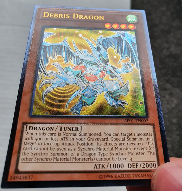 Yugioh - Debris Dragon *Ultimate Rare* AP01-EN002 (NM)